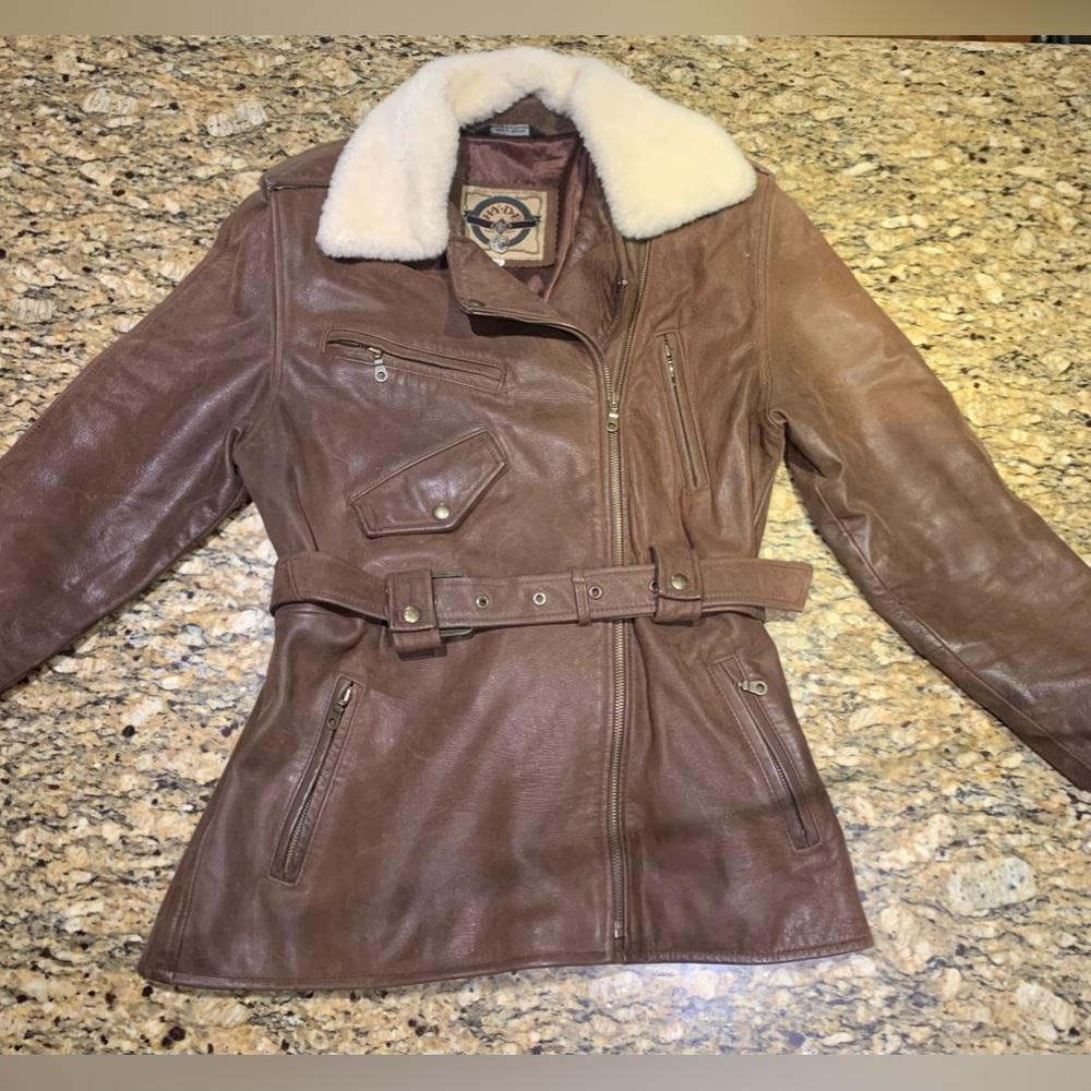 H.Y.D.E100% leather jacket